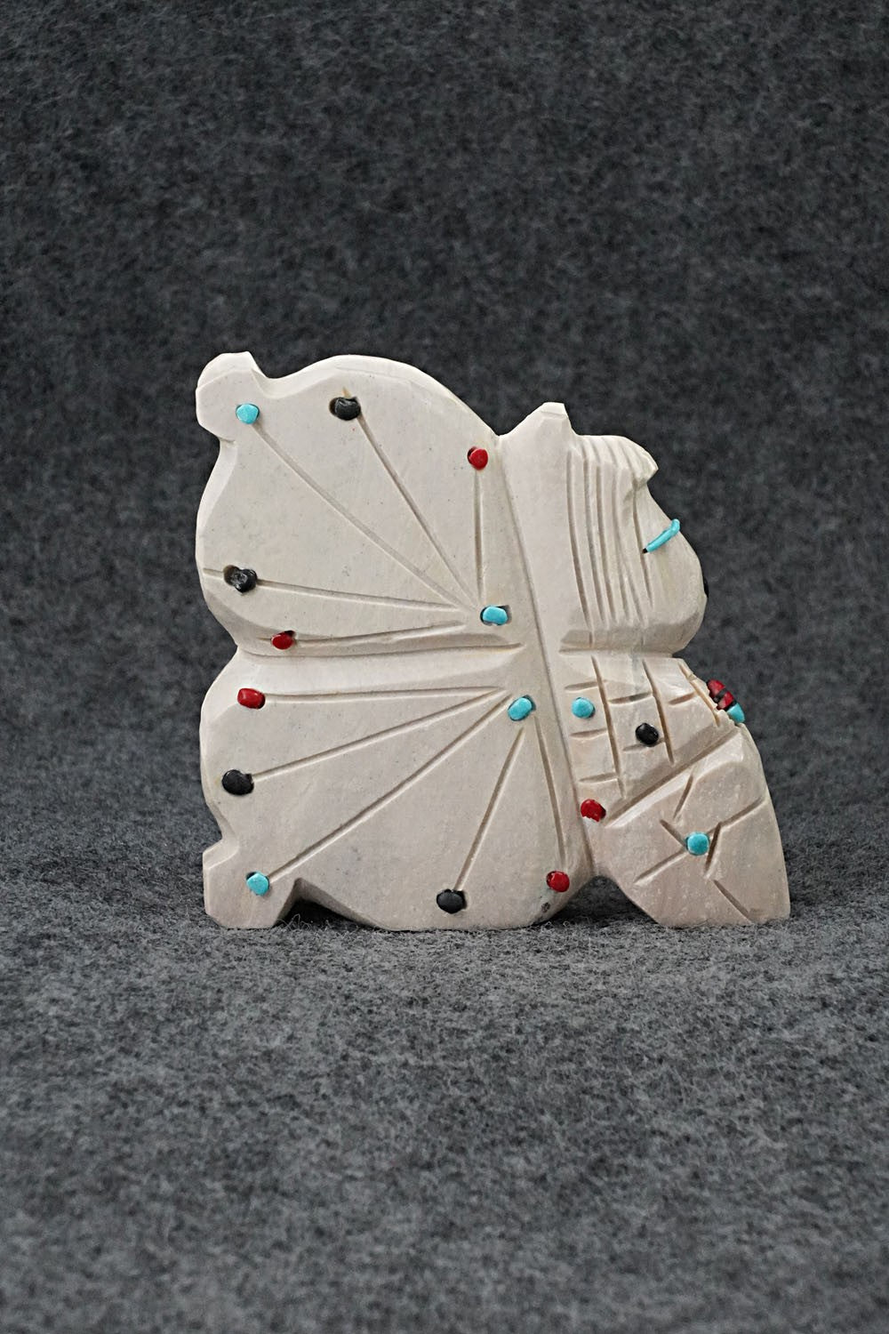 Butterfly Zuni Fetish Carving - Dannette Laate