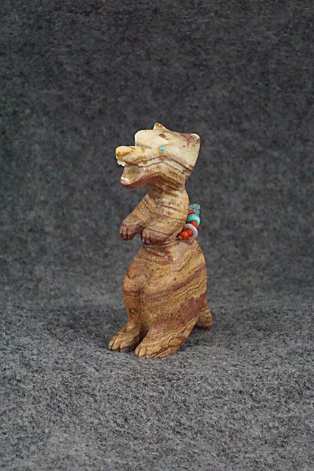 Wolf Zuni Fetish Carving - Douglas Martza