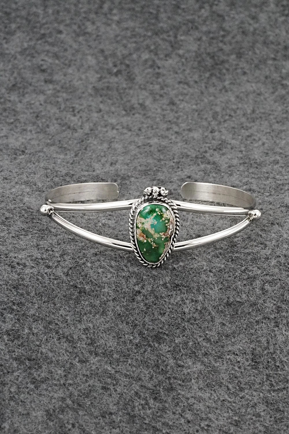 Turquoise & Sterling Silver Bracelet - Rosemary Saunders