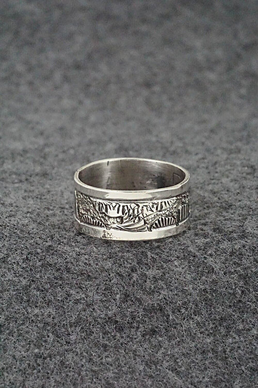 Sterling Silver Ring - Elaine Becenti - Size 11.5