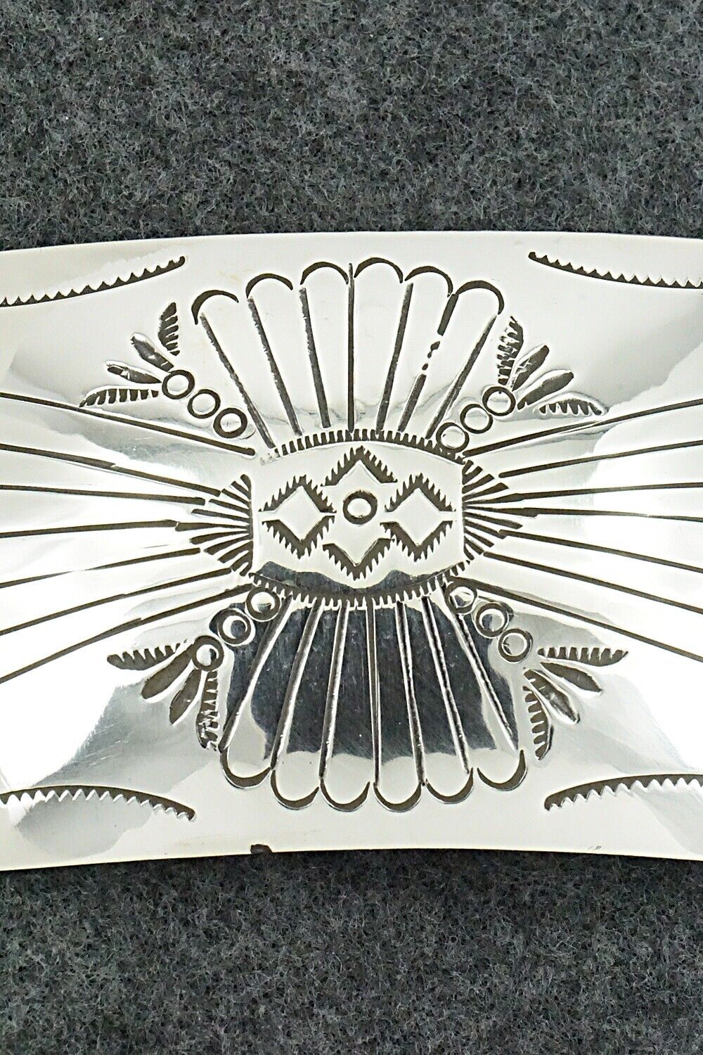Sterling Silver Belt Buckle - Jolene Begay