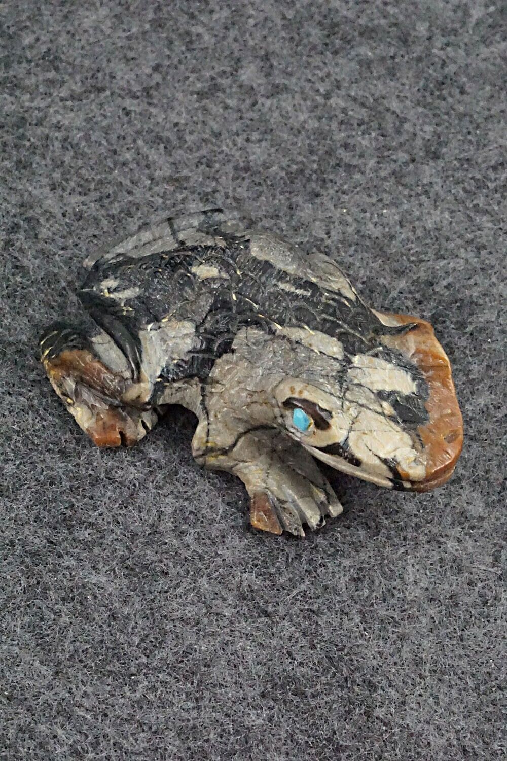 Frog Zuni Fetish Carving - Dana Malani