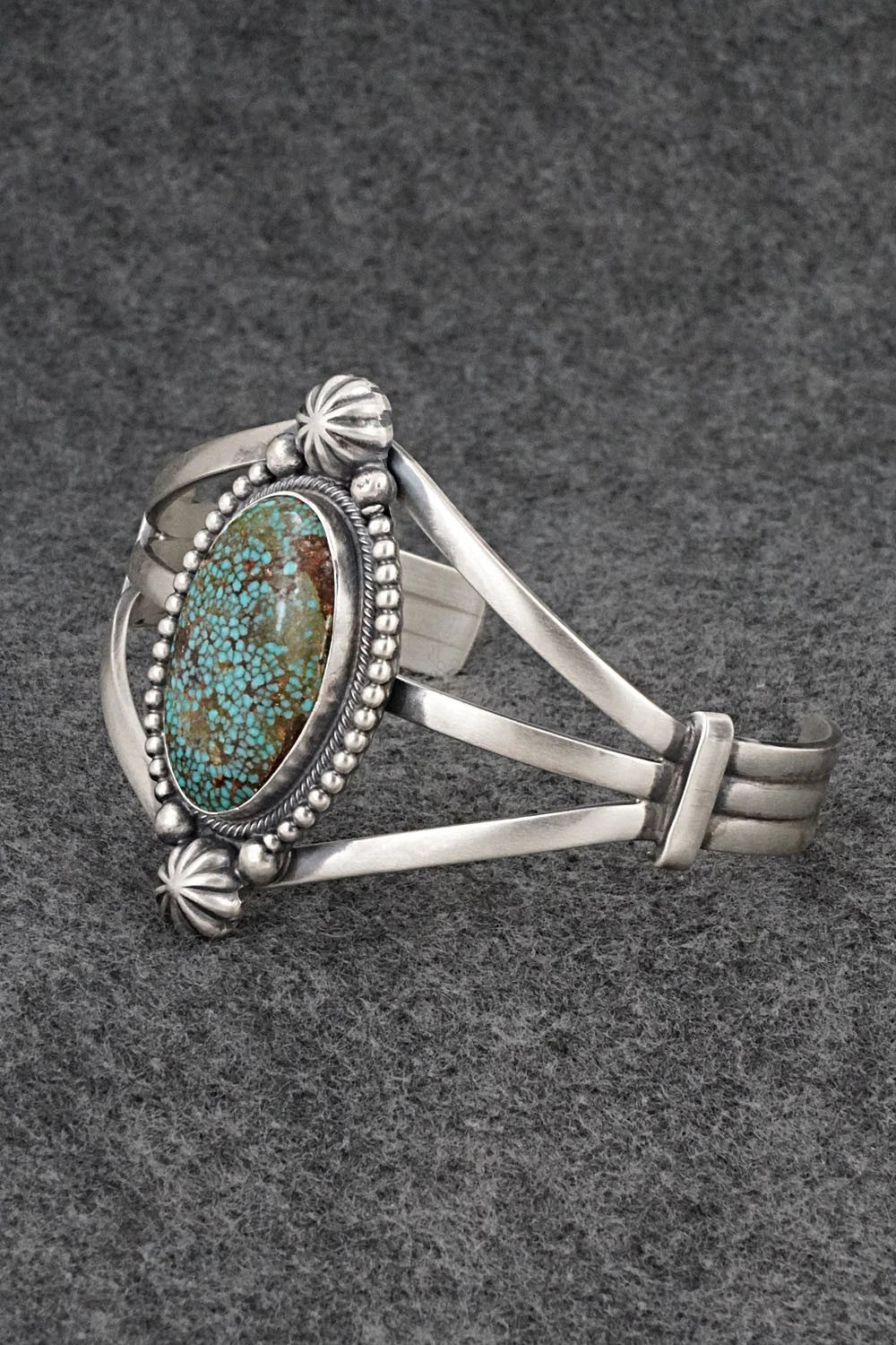 Turquoise & Sterling Silver Bracelet - Darrin Livingston