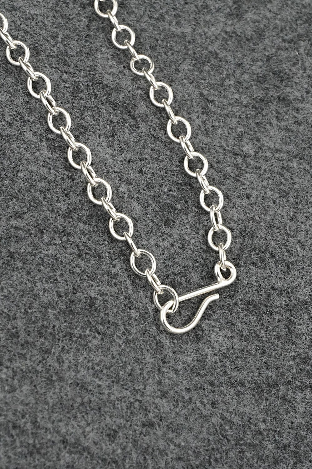Coral & Sterling Silver Necklace - Akee Douglas