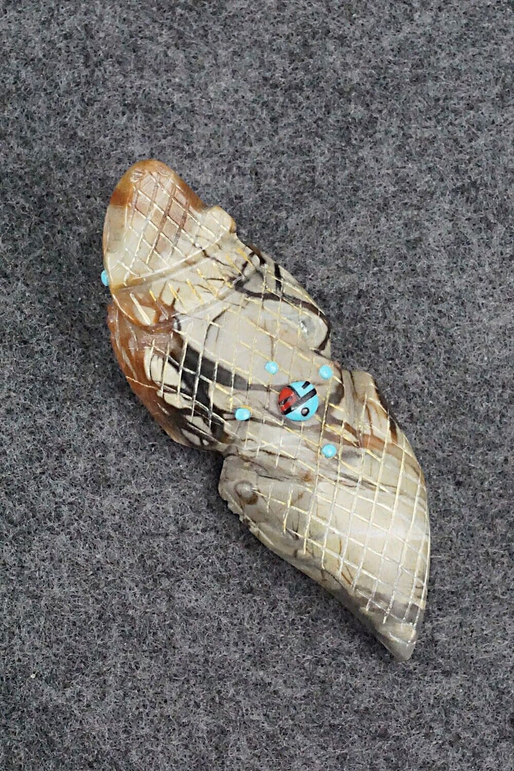 Lizard Zuni Fetish Carving - Danette Laate