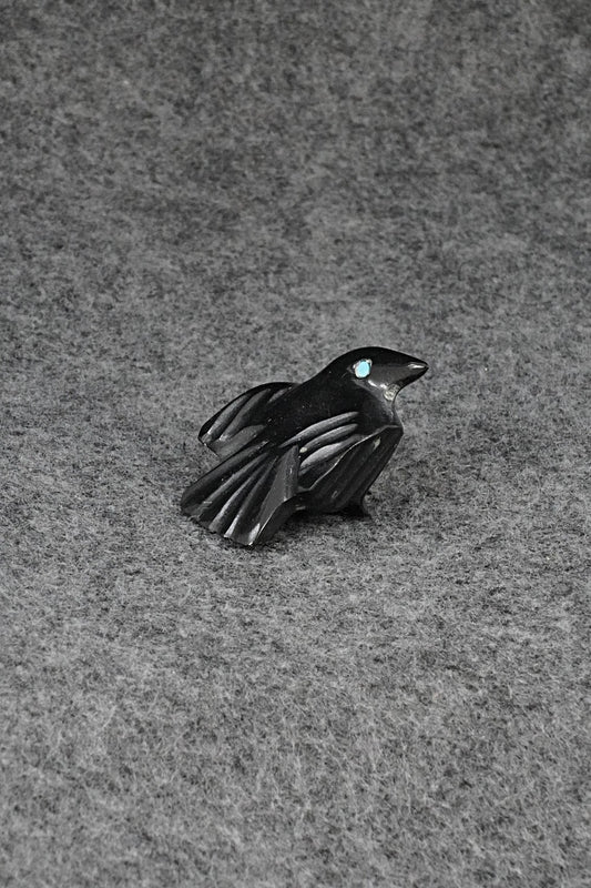 Crow Zuni Fetish Carving - Calvert Bowannie