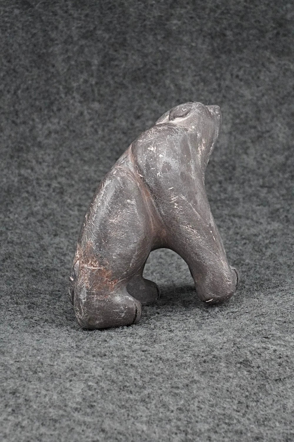 Mountain Lion Zuni Fetish Carving - Rick Kallestewa