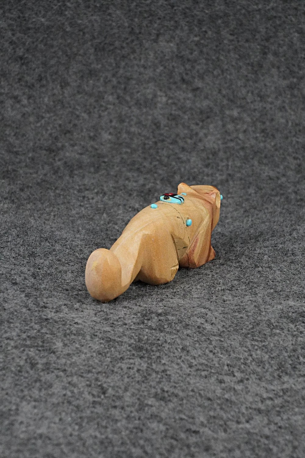 Mountain Lion Zuni Fetish Carving - Danette Laate