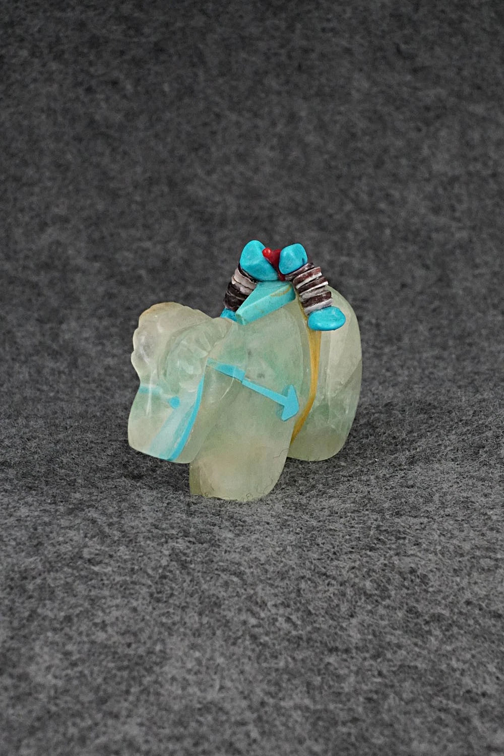 Ram Zuni Fetish Carving - Rodney Laiwakete