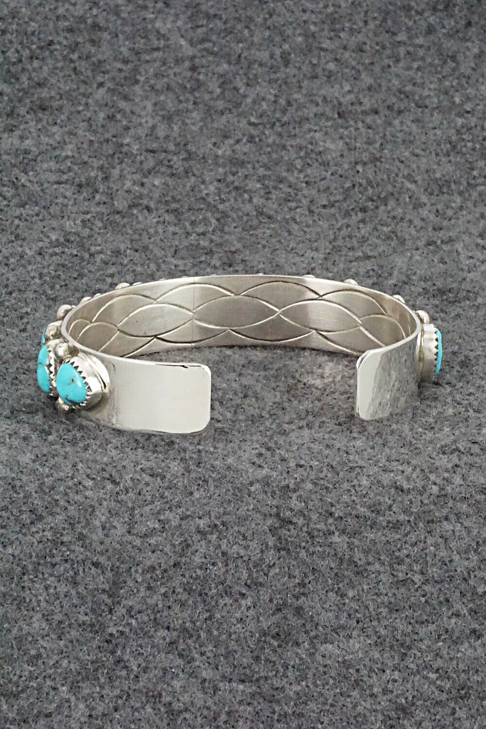 Turquoise & Sterling Silver Bracelet - Darlene Begay