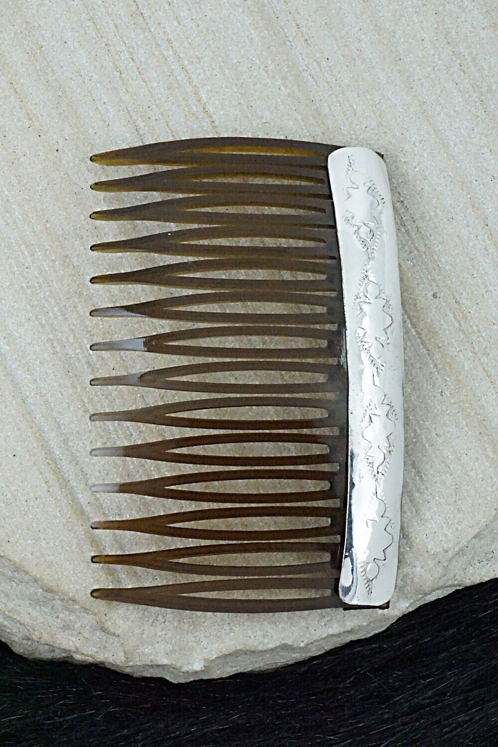 Sterling Silver Hair Combs - Randall Dalgai