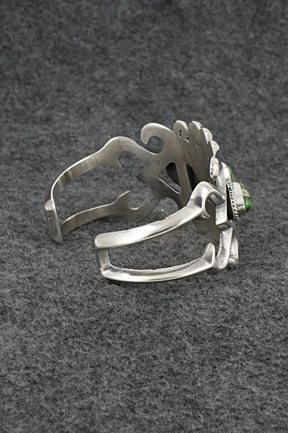 Turquoise & Sterling Silver Bracelet - Eugene Gruber