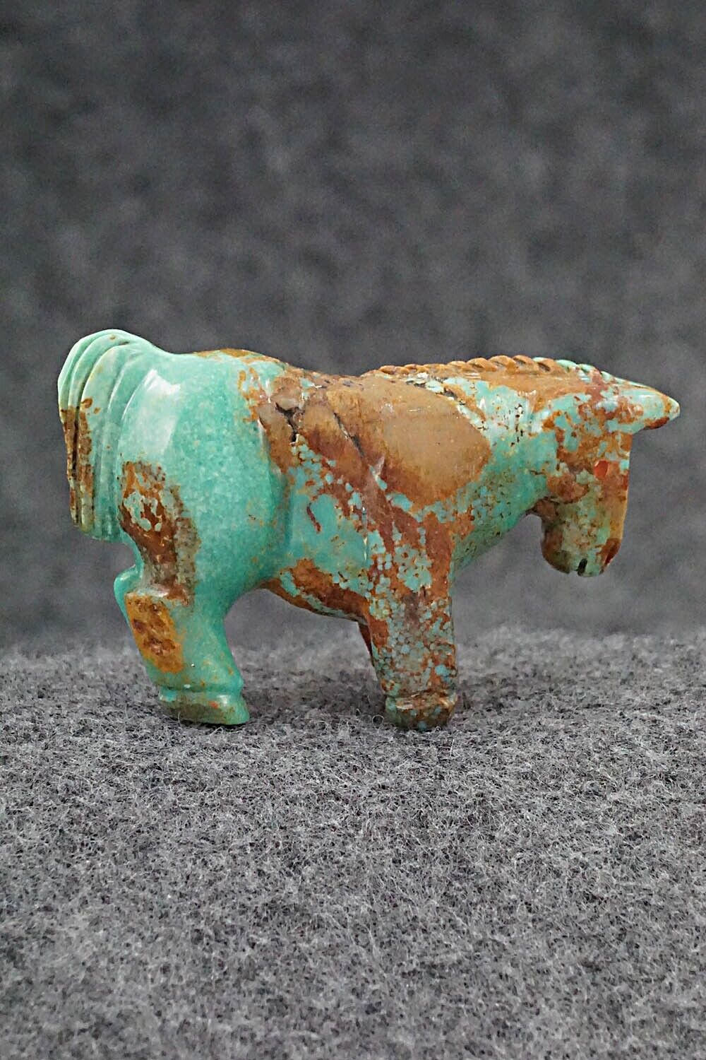 Horse Zuni Fetish Carving - Andres Quandelacy