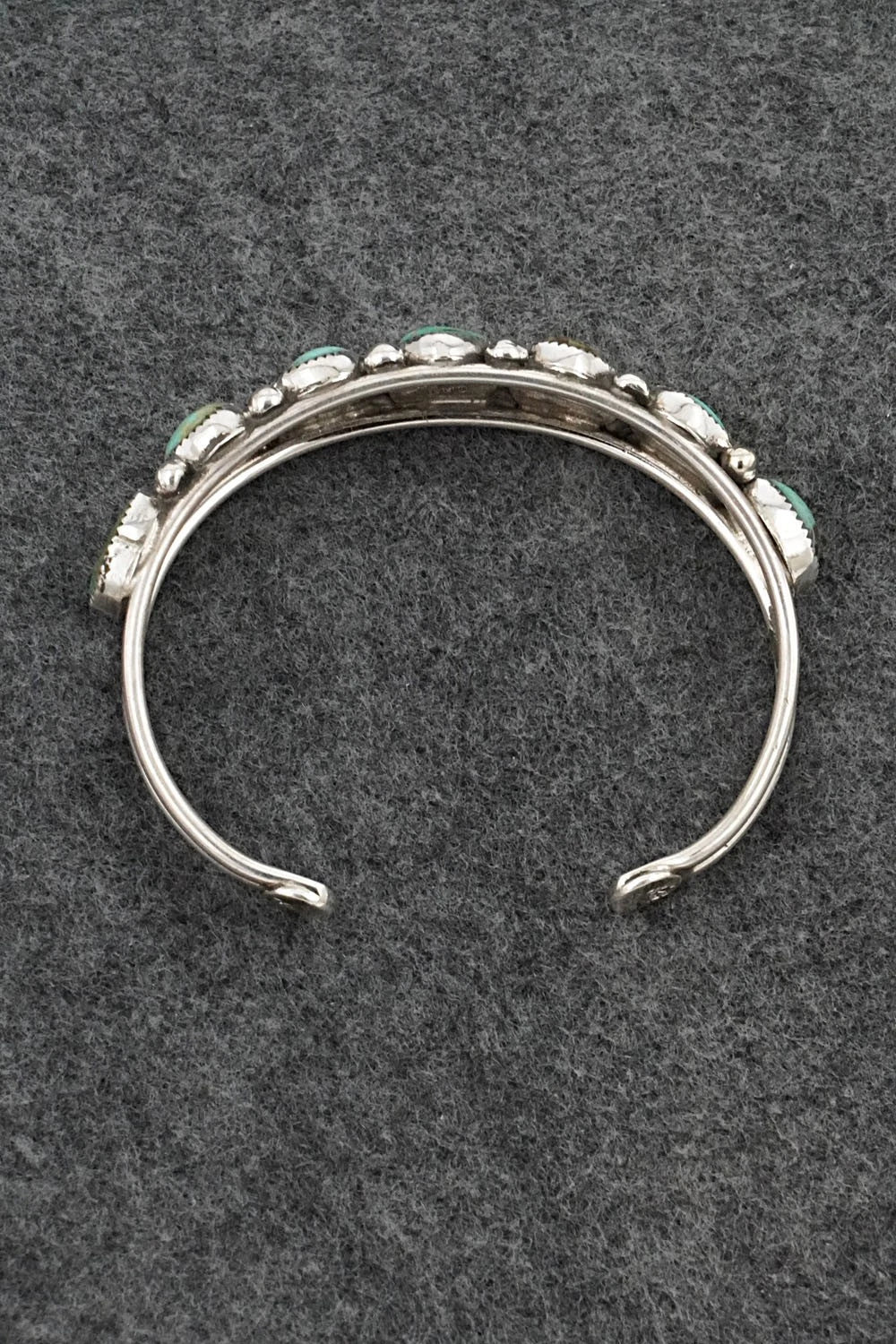 Turquoise & Sterling Silver Bracelet - Priscilla Reeder