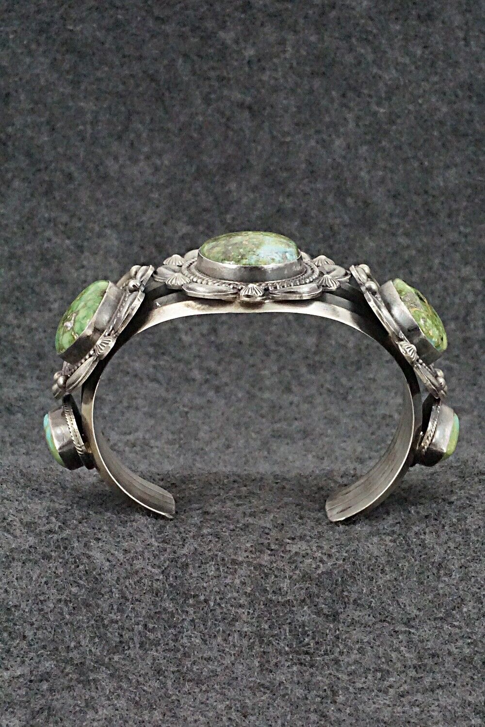 Turquoise & Sterling Silver Bracelet - Tom Lewis
