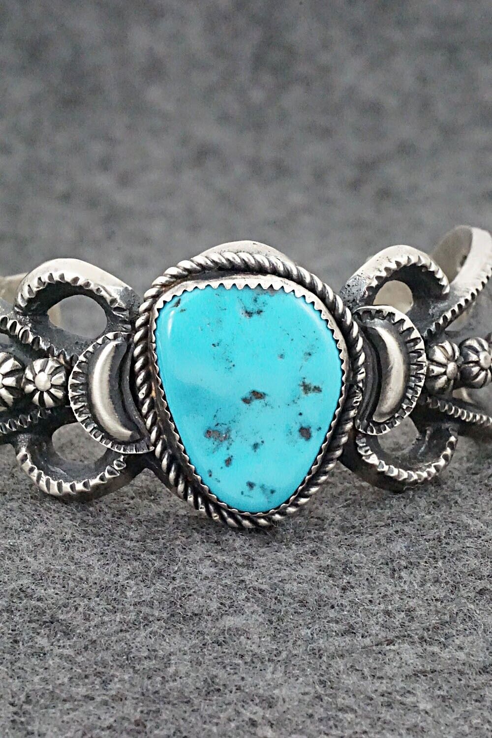 Turquoise & Sterling Silver Bracelet - Richard Yazzie