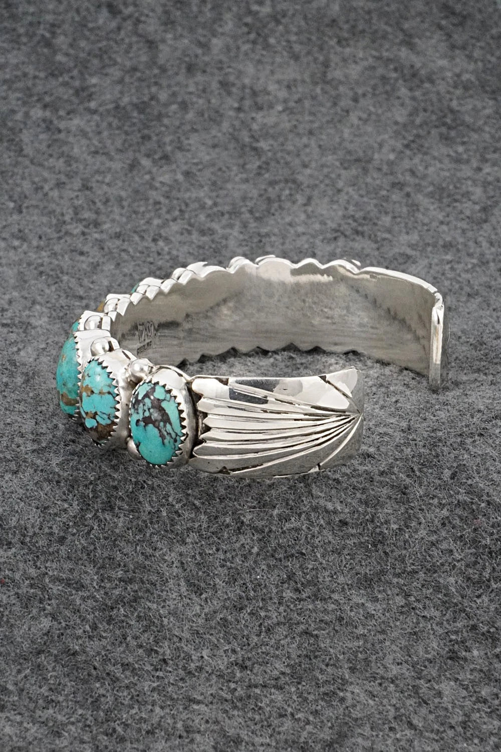 Turquoise & Sterling Silver Bracelet - Martin Muskett