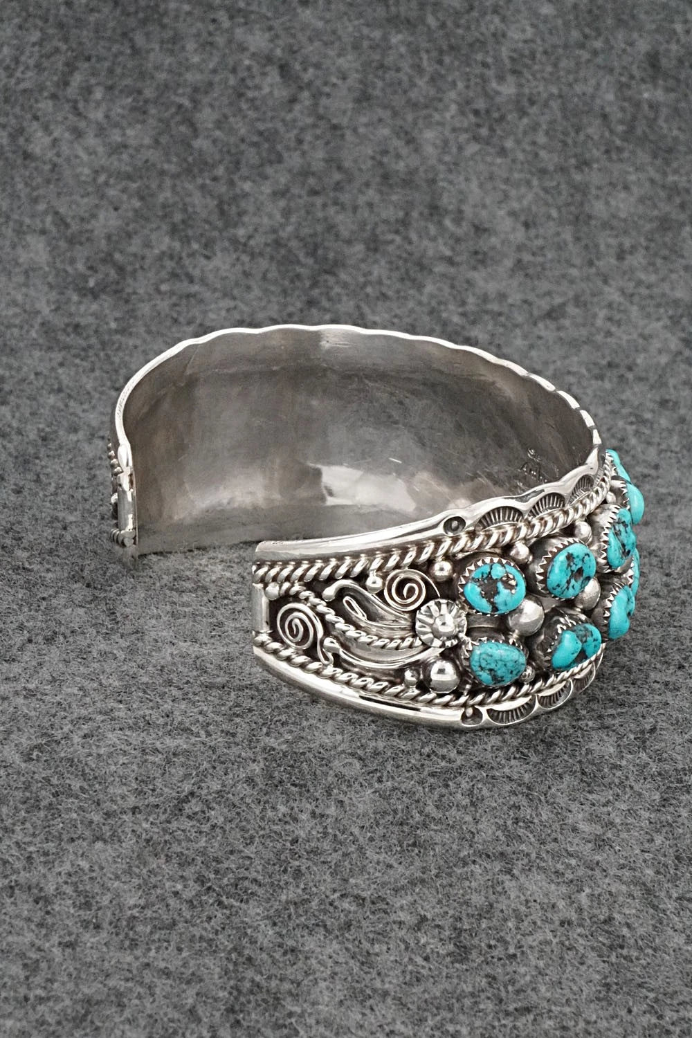 Turquoise & Sterling Silver Bracelet - Anthony Brown