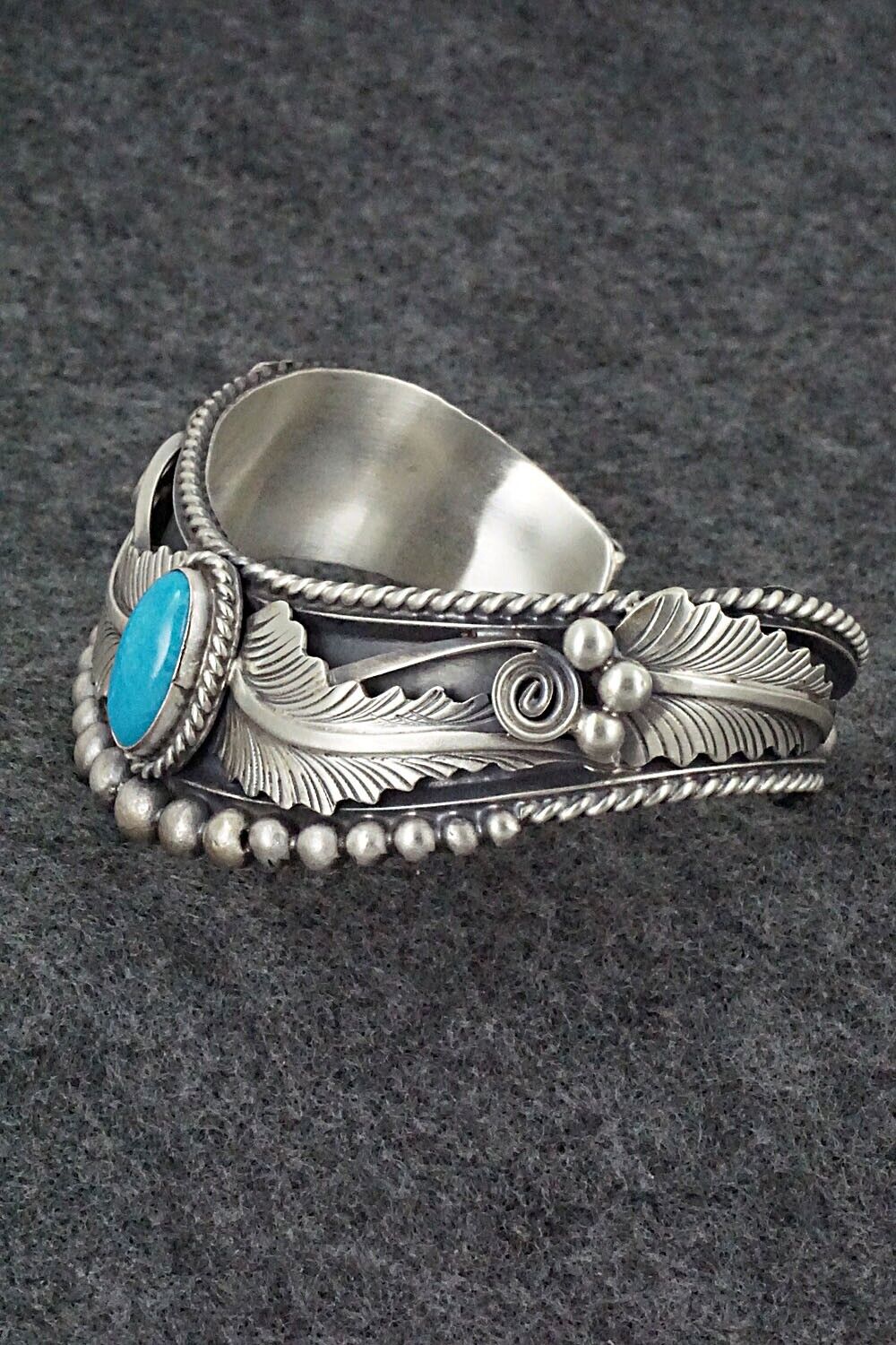 Turquoise & Sterling Silver Bracelet - Tom Lewis