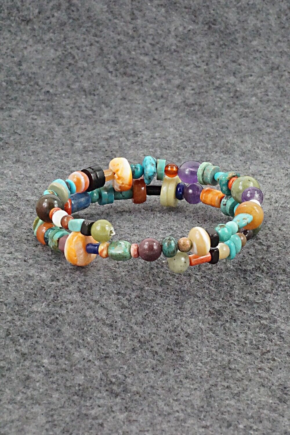 Multi-Stone Beaded Bracelet - Helen Tsosie