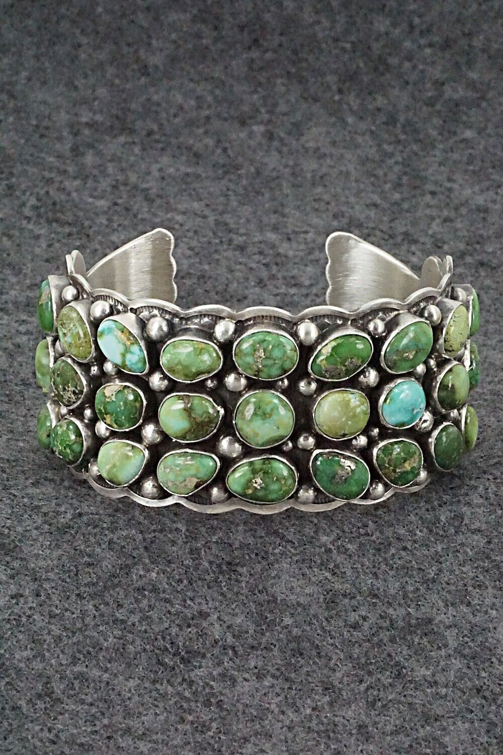 Turquoise & Sterling Silver Bracelet - Tom Lewis
