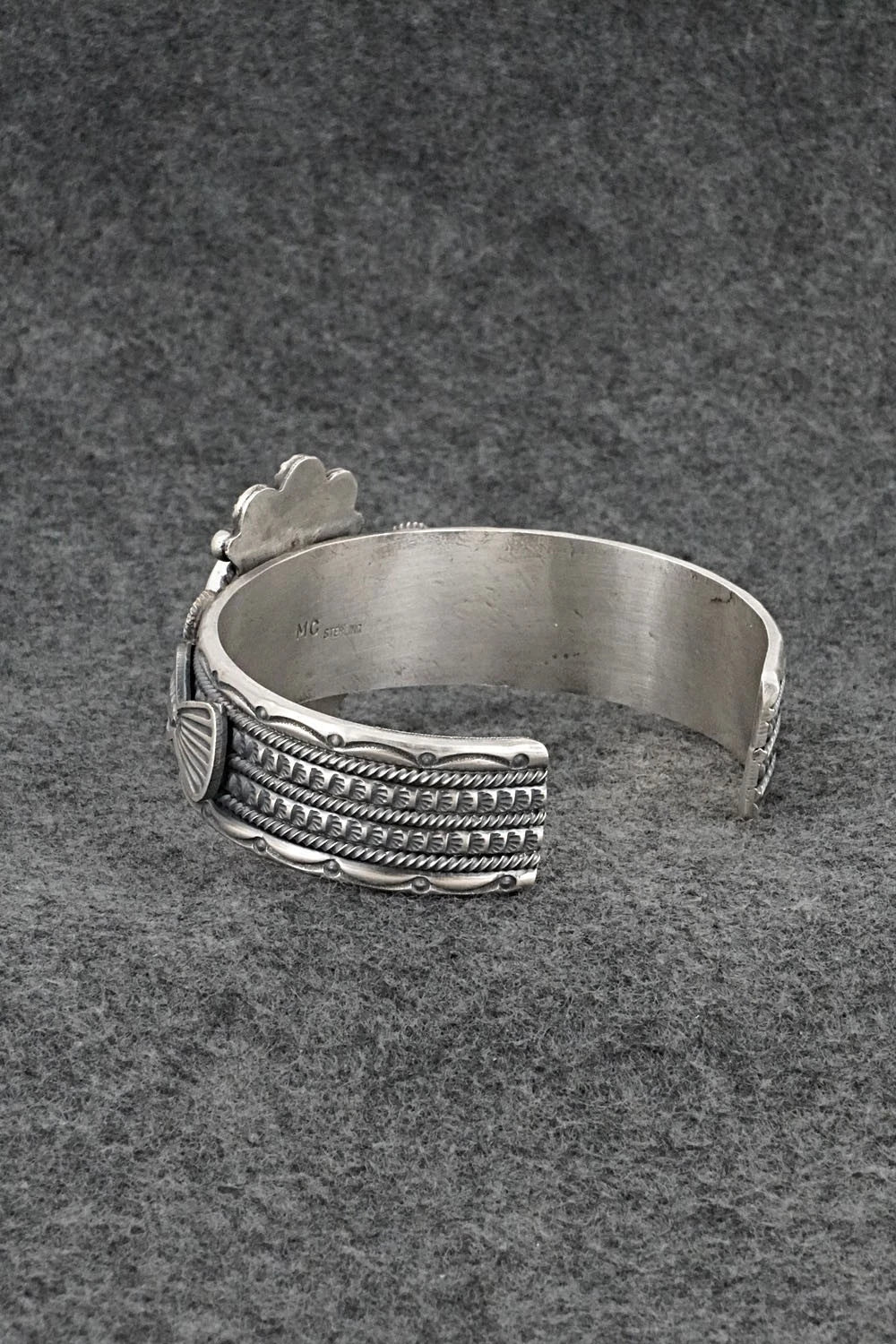 Turquoise & Sterling Silver Bracelet - Michael Calladitto