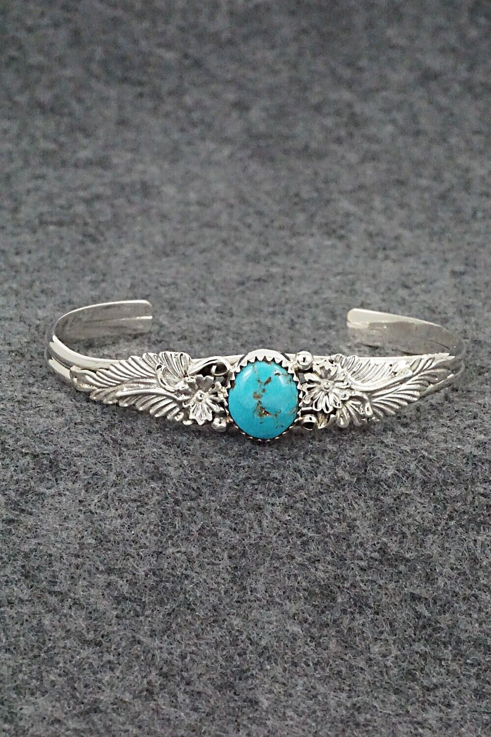 Turquoise & Sterling Silver Bracelet - Harris Largo