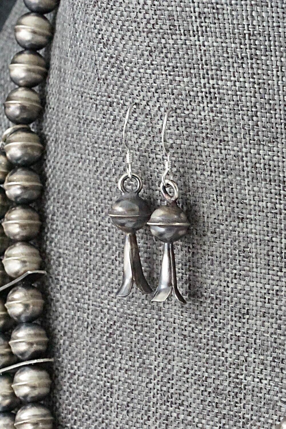 Turquoise & Sterling Silver Squash Blossom Set - Phil Garcia