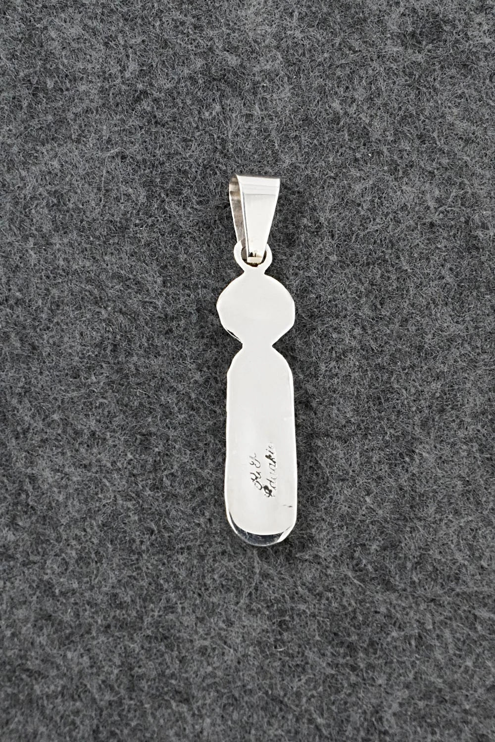 Multi Stone & Sterling Silver Pendant - Rayland Edaakie