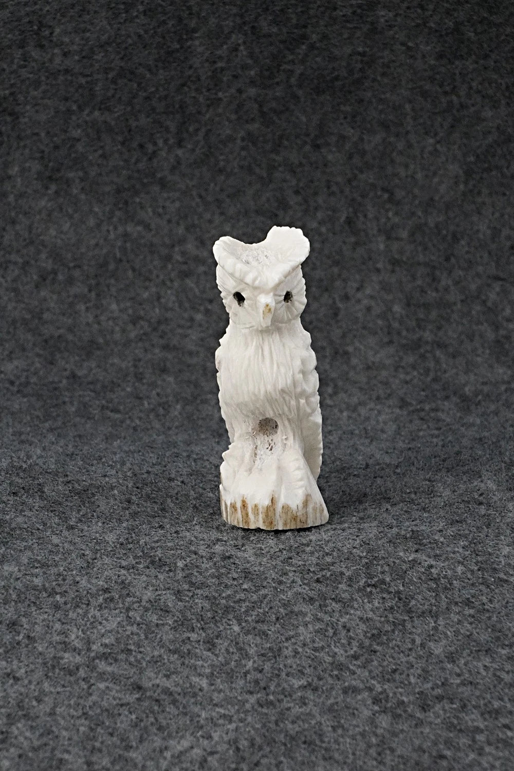 Owl Zuni Fetish Carving - Chris Peina