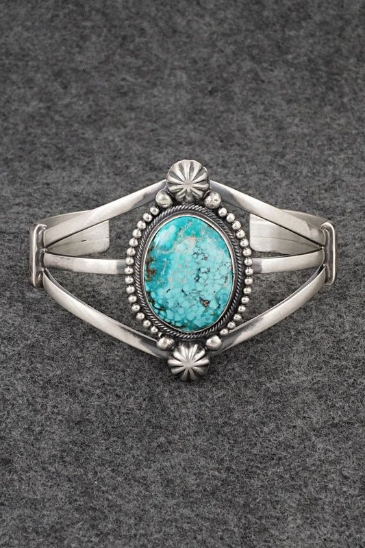 Turquoise & Sterling Silver Bracelet - Darrin Livingston