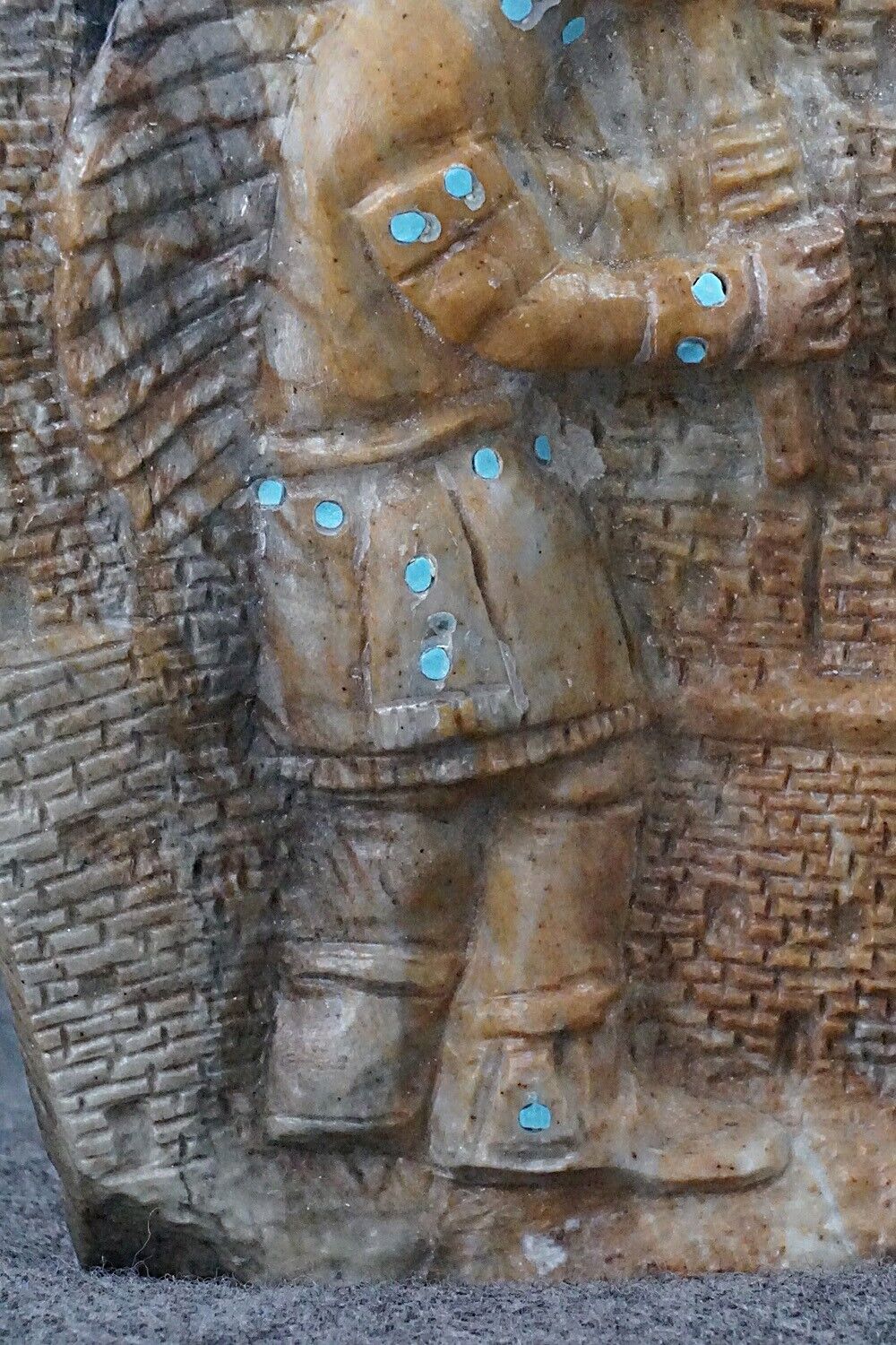 Kokopelli Zuni Fetish Carving - Herbert Kim