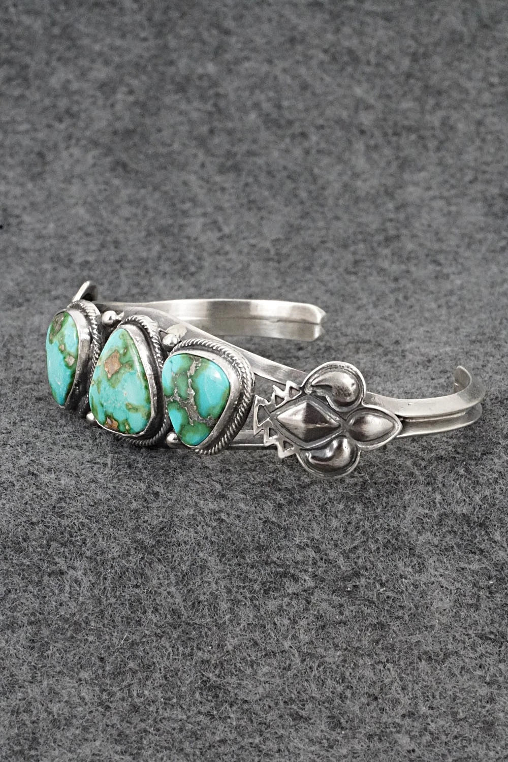 Turquoise & Sterling Silver Bracelet - Sharon McCarthy