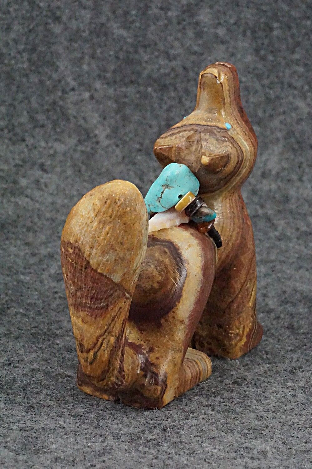 Wolf Zuni Fetish Carving - Douglas Martza