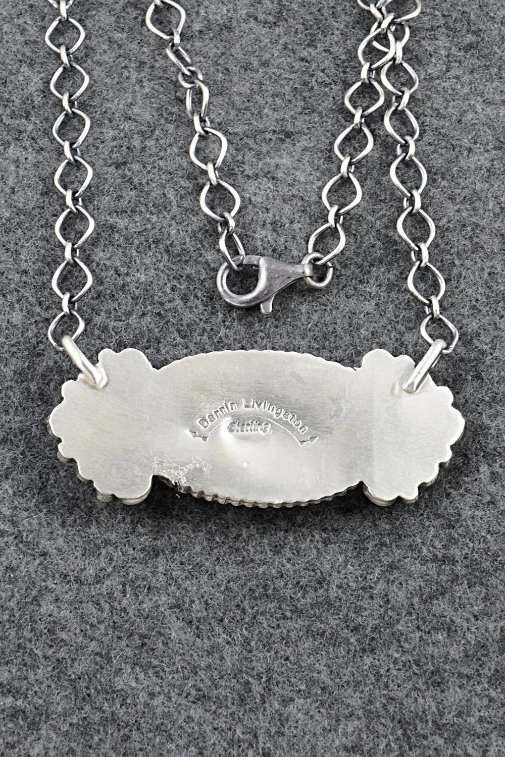 Morado & Sterling Silver Necklace - Darrin Livingston