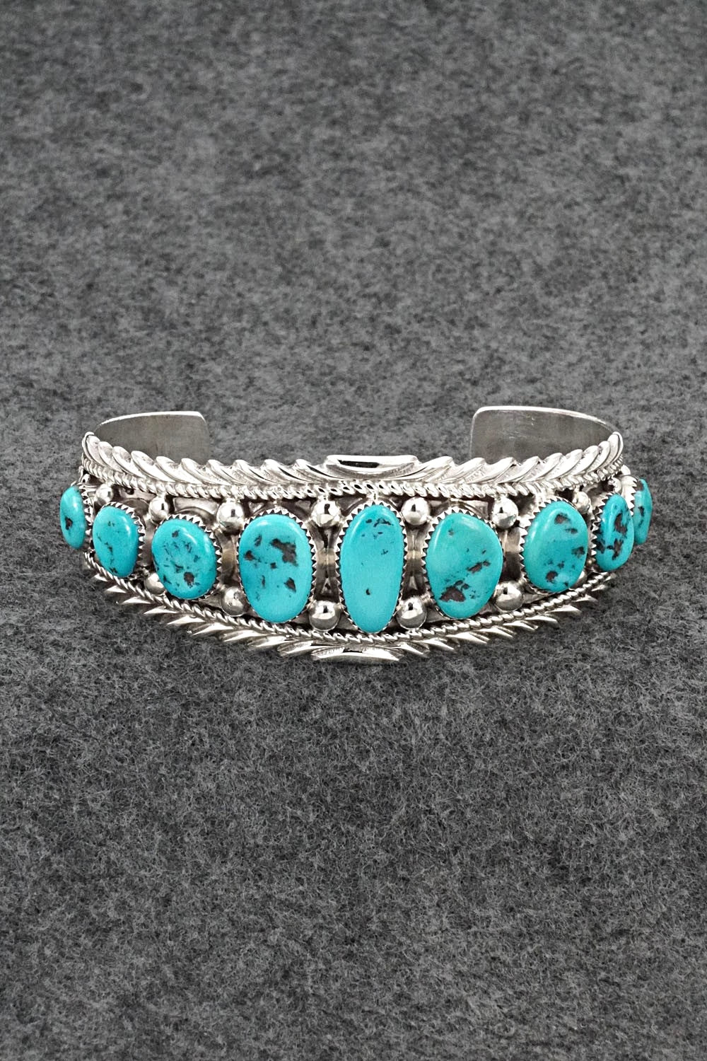 Turquoise & Sterling Silver Bracelet - Anthony Brown
