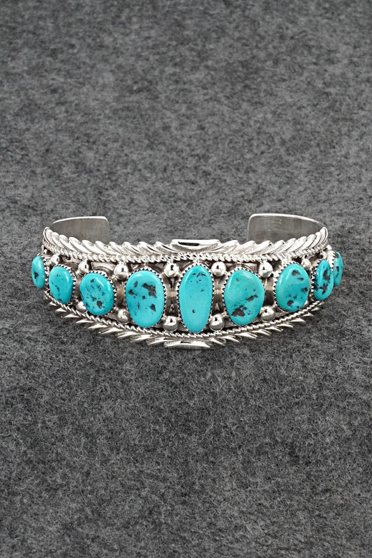 Turquoise & Sterling Silver Bracelet - Anthony Brown