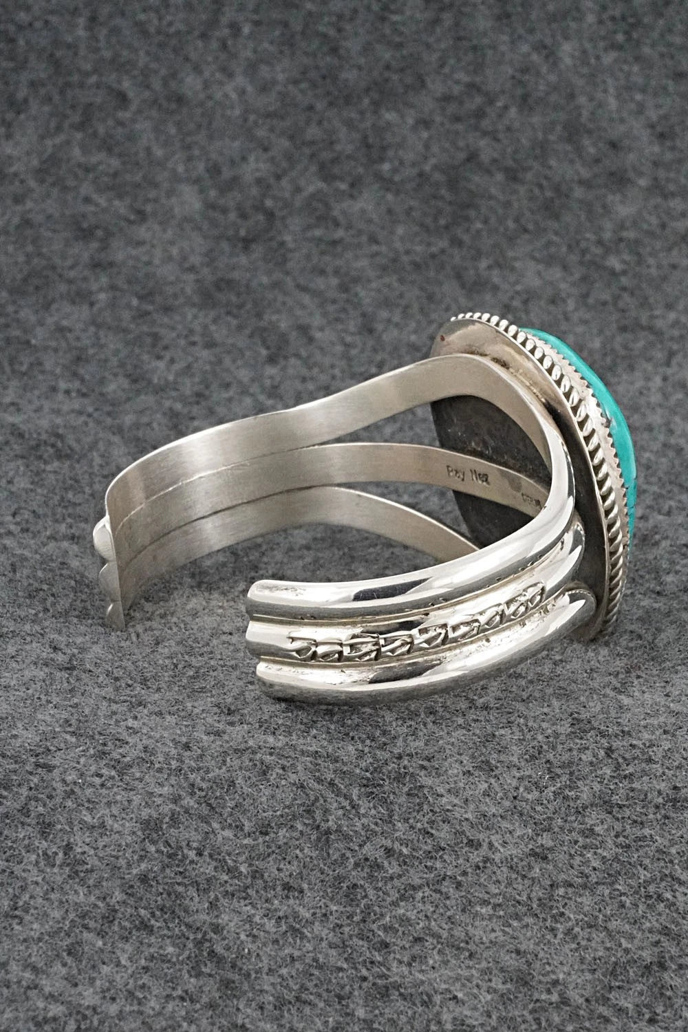 Turquoise & Sterling Silver Bracelet - Ray Nez