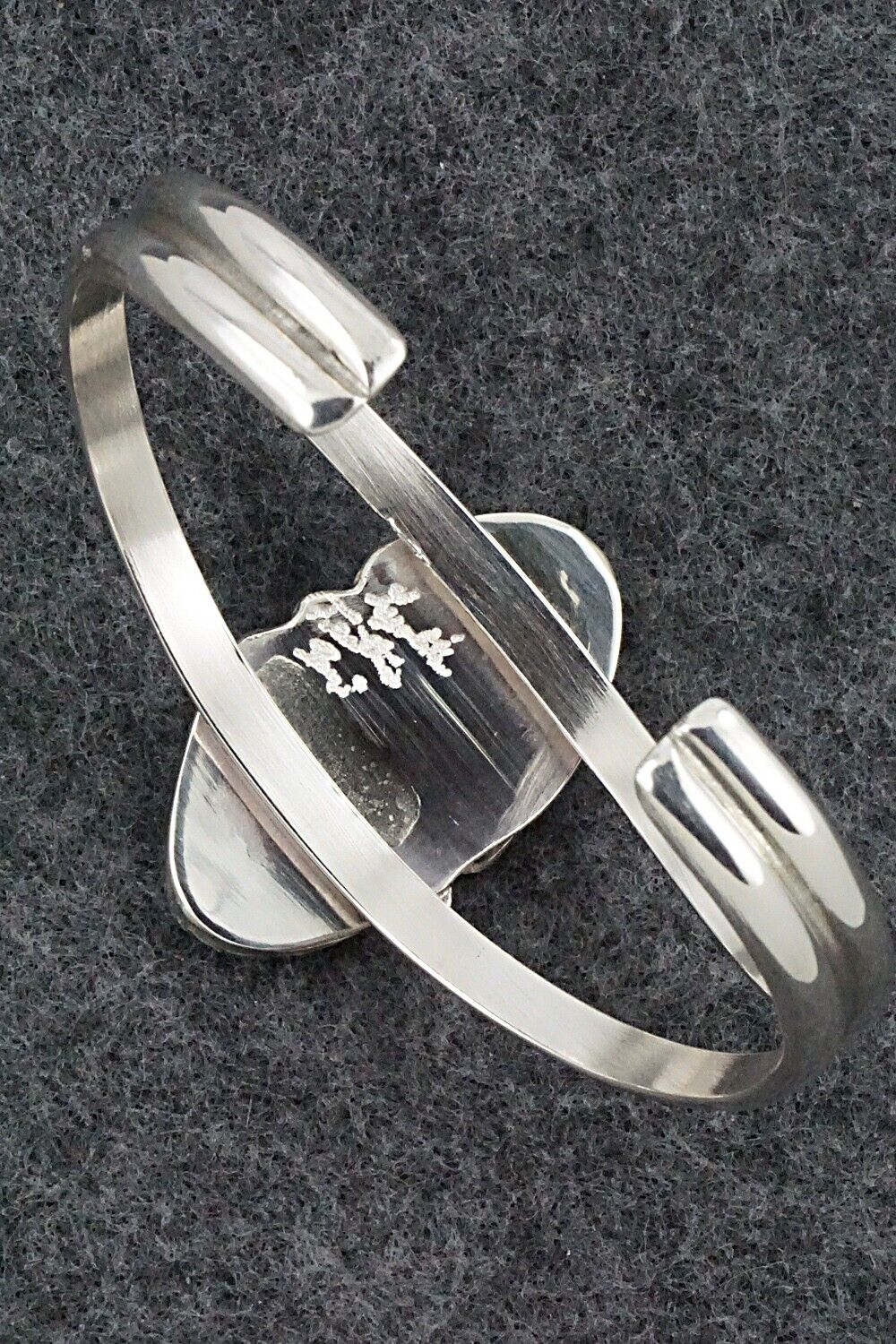 Turquoise & Sterling Silver Bracelet - Lyolita Tsattie