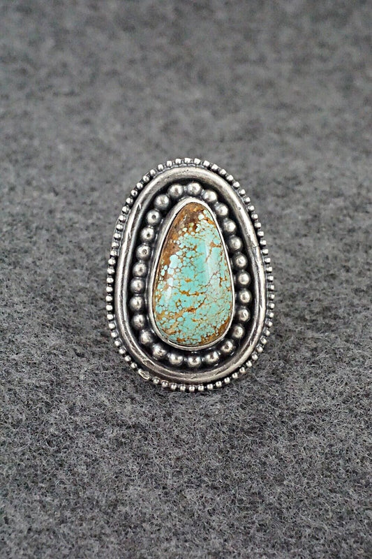 Turquoise & Sterling Silver Ring - Marita Benally - Size 7