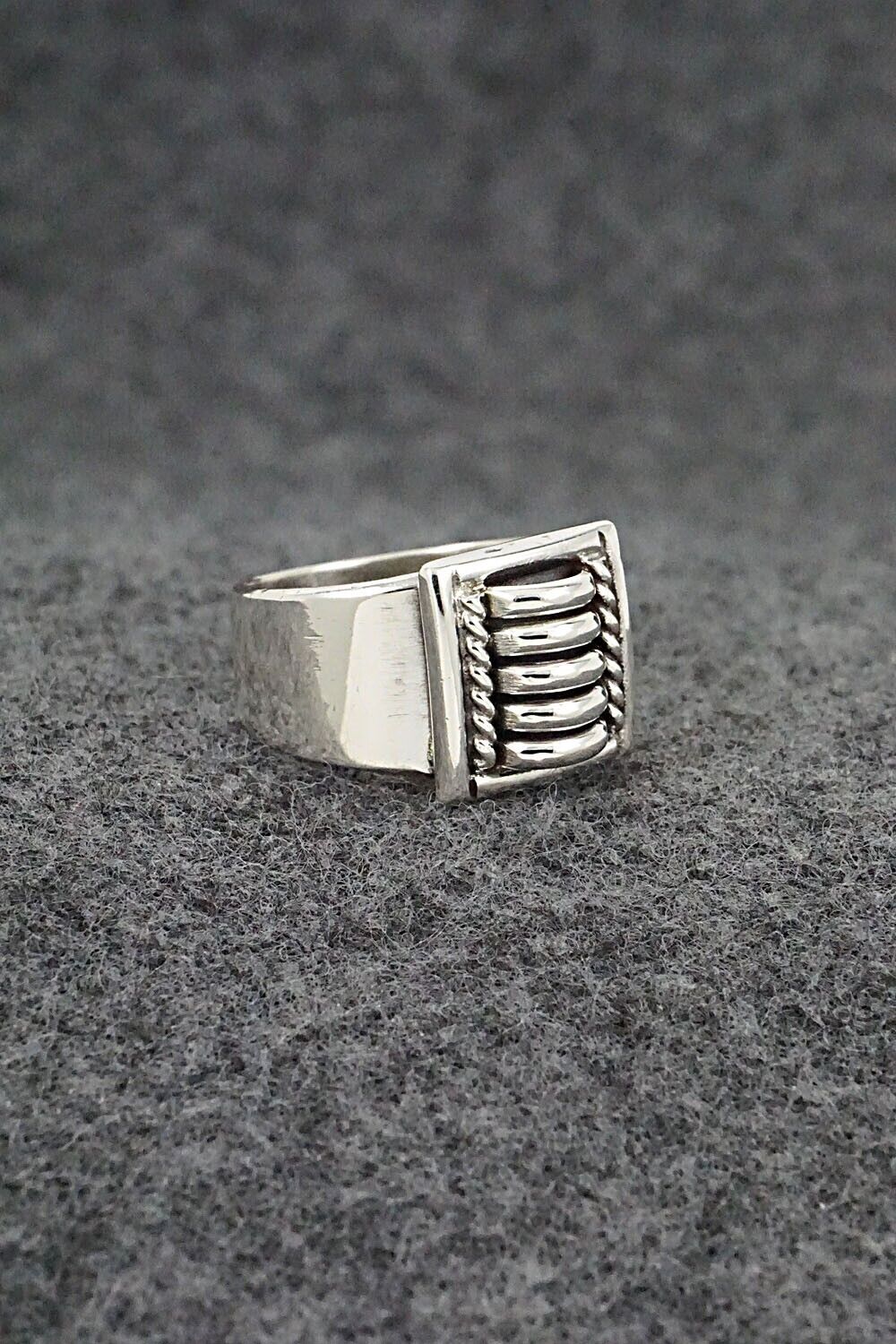 Sterling Silver Ring - Thomas Charley - Size 6.5