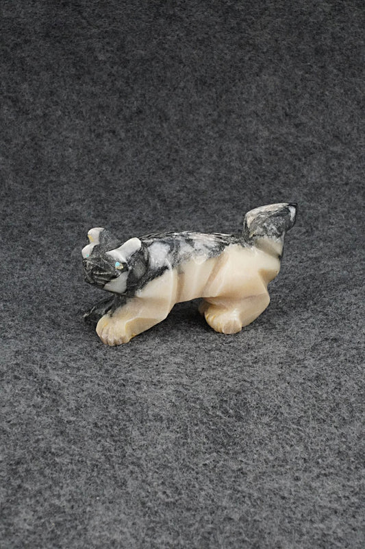 Badger Zuni Fetish Carving - Tony Mackel