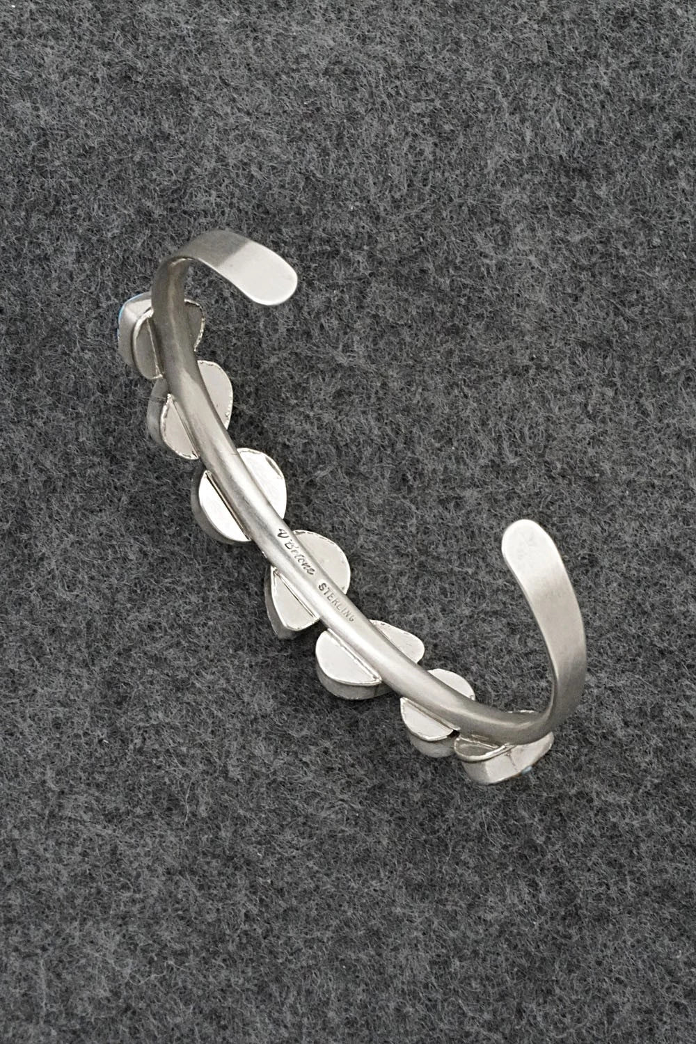 Turquoise & Sterling Silver Bracelet - Verley Betone