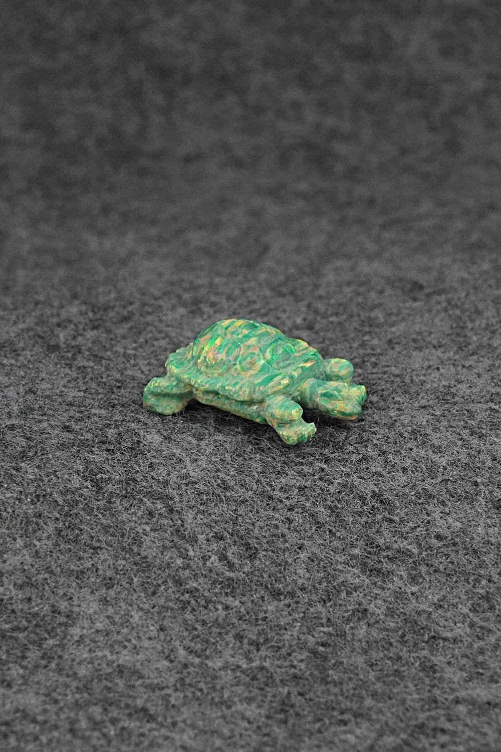 Turtle Zuni Fetish Carving - Lewis Malie