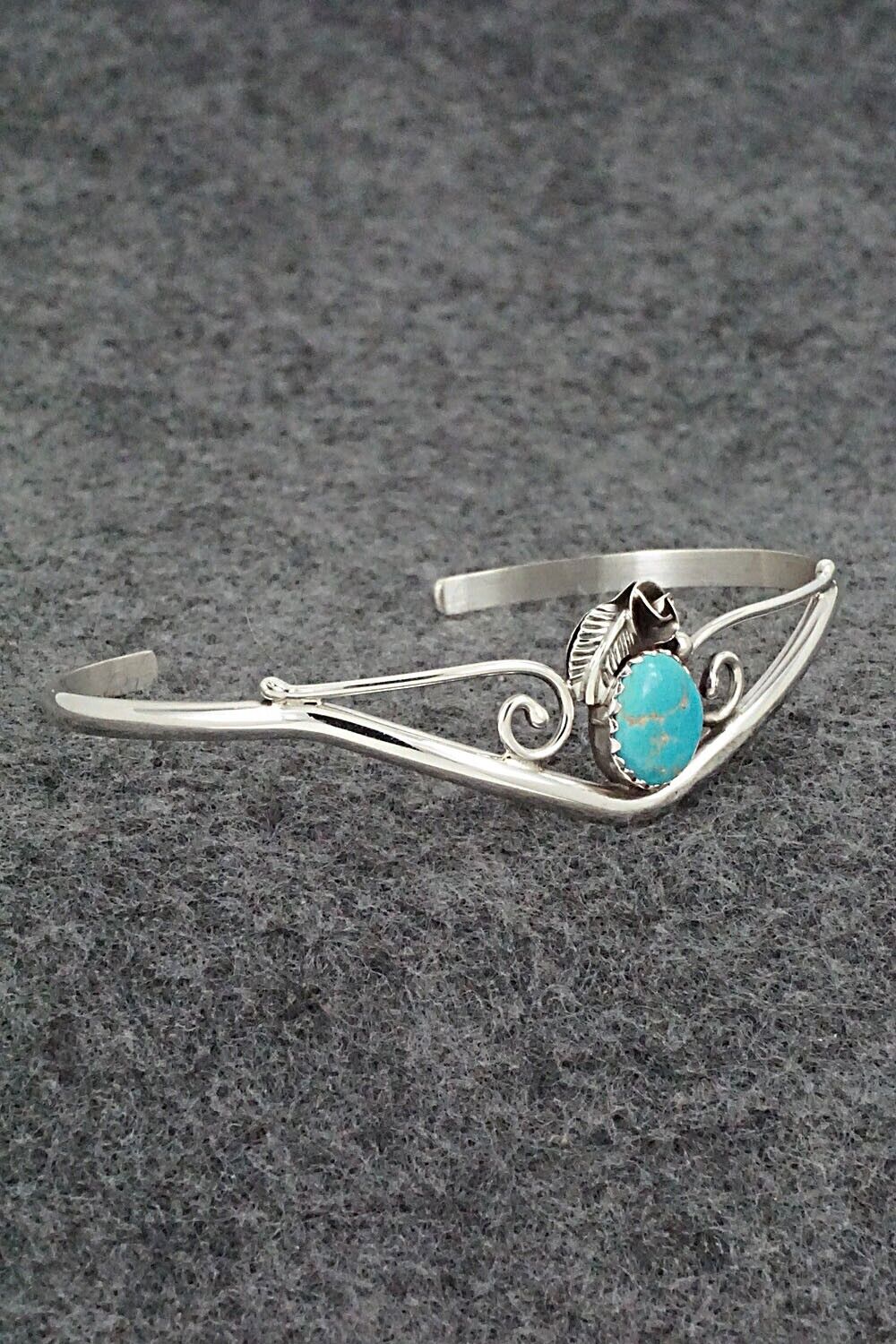 Turquoise & Sterling Silver Bracelet - Max Calladitto
