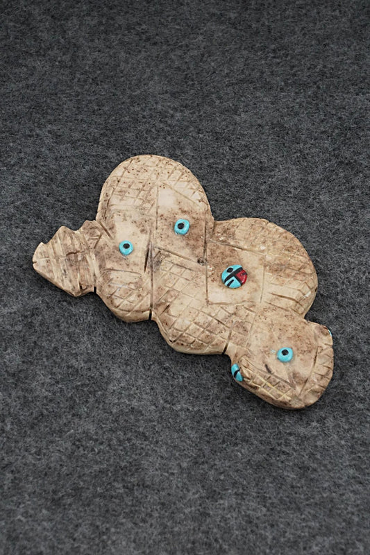 Rattlesnake Zuni Fetish Carving - Danette Laate