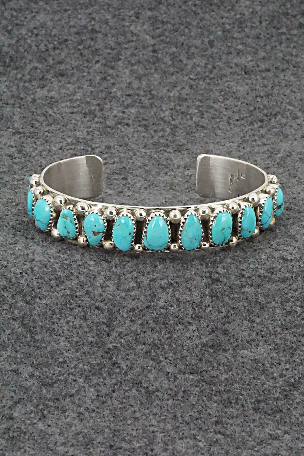 Turquoise & Sterling Silver Bracelet - Darlene Begay