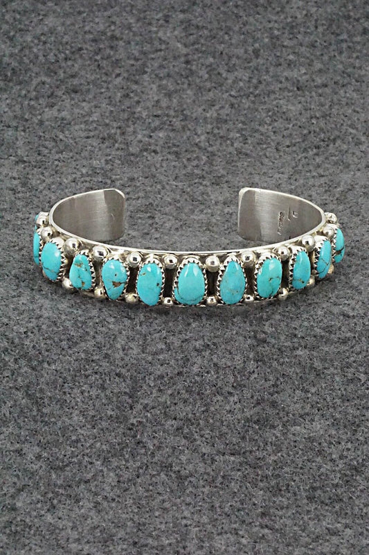 Turquoise & Sterling Silver Bracelet - Darlene Begay