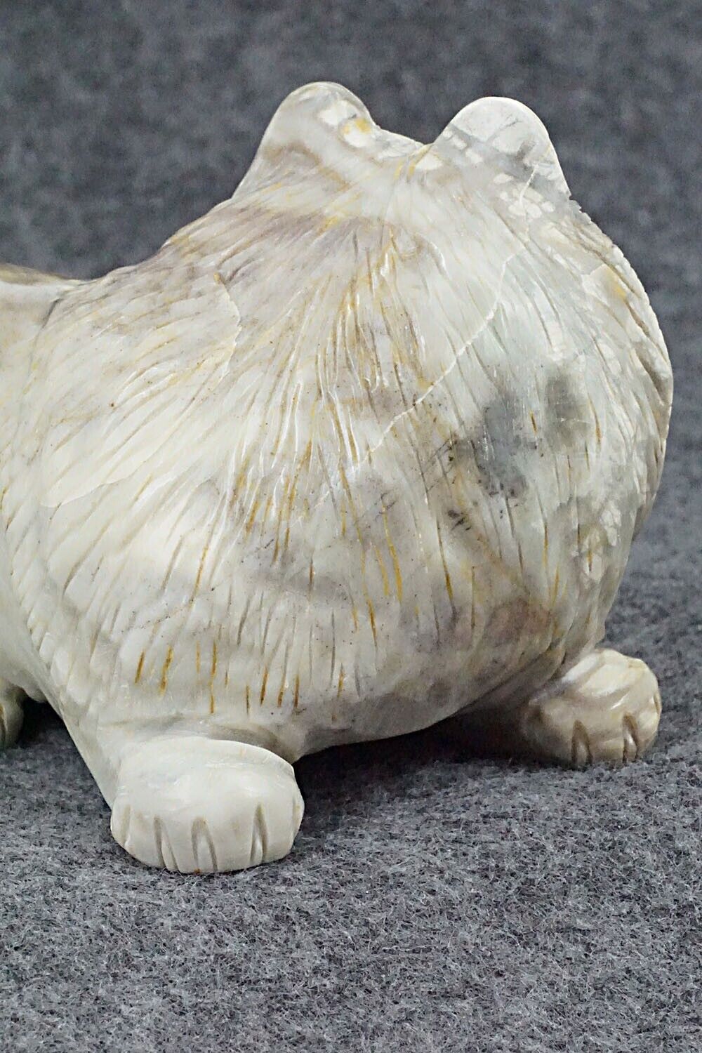 Lion Zuni Fetish Carving - Wilfred Cheama