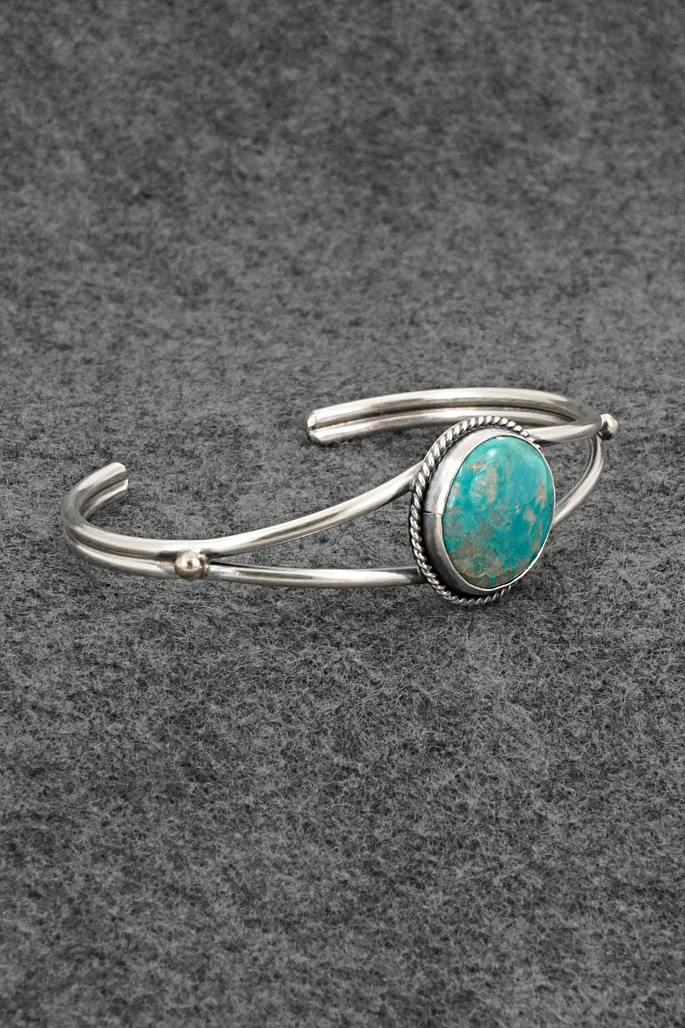 Turquoise & Sterling Silver Bracelet - Rena Begay